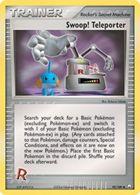 Swoop! Teleporter - 92/109 (TEAM ROCKET RETURNS) (Reverse Holofoil)
