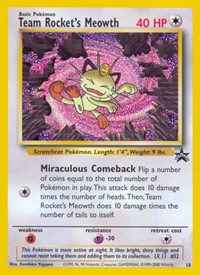 Team Rocket's Meowth - 18/53 (WOTC PROMO) (Normal)