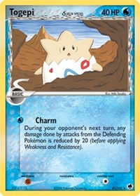 Togepi (Delta Species) - 41/101 (DRAGON FRONTIERS) (Reverse Holofoil)