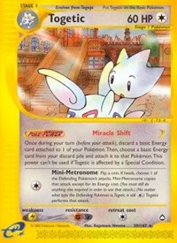Togetic - 039/147 (AQUAPOLIS) (Reverse Holofoil)