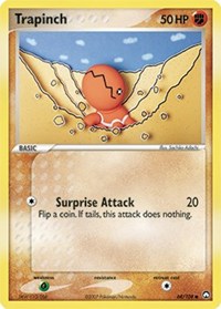 Trapinch - 68/108 (POWER KEEPERS) (Reverse Holofoil)