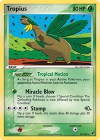 Tropius - 27/107 (DEOXYS) (Reverse Holofoil)