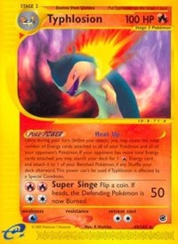 Typhlosion (65) - 065/165 (EXPEDITION) (Reverse Holofoil)