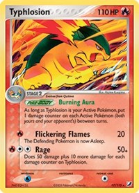 Typhlosion - 17/115 (UNSEEN FORCES) (Reverse Holofoil)