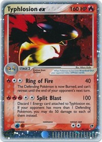 Typhlosion ex - 99/100 (SANDSTORM) (Holofoil)