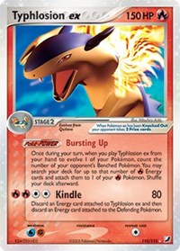 Typhlosion ex - 110/115 (UNSEEN FORCES) (Holofoil)