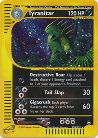 Tyranitar (H28) - H28/H32 (AQUAPOLIS) (Holofoil)