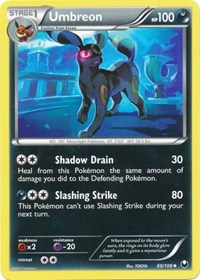 Umbreon (60) - 60/108 (DARK EXPLORERS) (Reverse Holofoil)