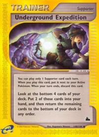 Underground Expedition - 140/144 (SKYRIDGE) (Reverse Holofoil)