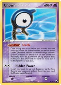 Unown (A) - A/28 (UNSEEN FORCES) (Holofoil)