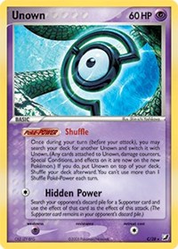 Unown (C) - C/28 (UNSEEN FORCES) (Holofoil)