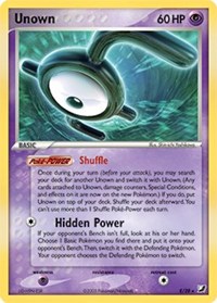 Unown (E) - E/28 (UNSEEN FORCES) (Holofoil)