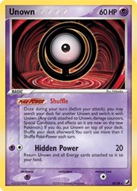 Unown (O) - O/28 (UNSEEN FORCES) (Holofoil)