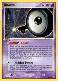 Unown (Q) - Q/28 (UNSEEN FORCES) (Holofoil)