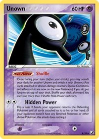 Unown (R) - R/28 (UNSEEN FORCES) (Holofoil)