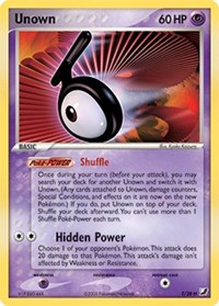 Unown (T) - T/28 (UNSEEN FORCES) (Holofoil) Unown (T) - T/28 (UNSEEN FORCES) (Holofoil)