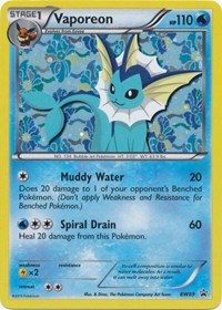 Vaporeon - BW89 - BW89 (BLACK AND WHITE PROMOS) (Holofoil) Vaporeon - BW89 - BW89 (BLACK AND WHITE PROMOS) (Holofoil)