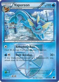 Vaporeon (Team Plasma) - 20/116 (PLASMA FREEZE) (Reverse Holofoil)
