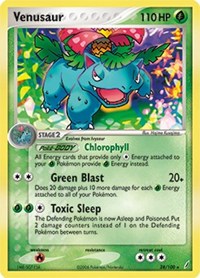 Venusaur - 28/100 (CRYSTAL GUARDIANS) (Reverse Holofoil)