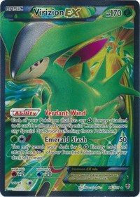 Virizion EX (Full Art) - 96/101 (PLASMA BLAST) (Holofoil)