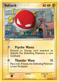 Voltorb - 80/109 (TEAM ROCKET RETURNS) (Reverse Holofoil)