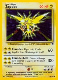 Zapdos - 019/110 (LEGENDARY COLLECTION) (Reverse Holofoil)