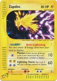 Zapdos (H32) - H32/H32 (AQUAPOLIS) (Holofoil)