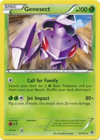 Genesect - 10/101 (BW Plasma Blast) - 010/101 (DECK EXCLUSIVES) (Holofoil)