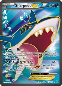 Sharpedo EX (152 Full Art) - 152/160 (XY - PRIMAL CLASH) (Holofoil)
