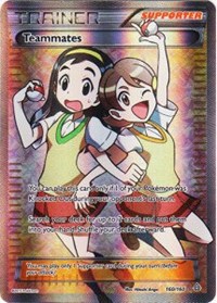 Teammates (160 Full Art) - 160/160 (XY - PRIMAL CLASH) (Holofoil)