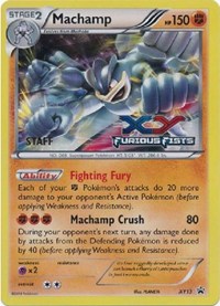Machamp - XY13 (Prerelease) [Staff] - XY13 (XY PROMOS) (Holofoil)