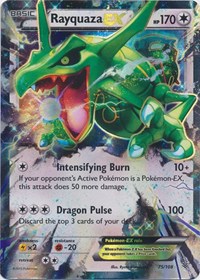 Rayquaza EX (75) - 75/108 (XY - ROARING SKIES) (Holofoil)