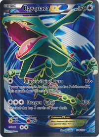 Rayquaza EX (104 Full Art) - 104/108 (XY - ROARING SKIES) (Holofoil)