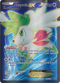 Shaymin EX (106 Full Art) - 106/108 (XY - ROARING SKIES) (Holofoil)