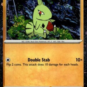 610124_400w Larvitar | 110/193 (Cosmo Foil) | Holofoil | Miscellaneous Cards & Products