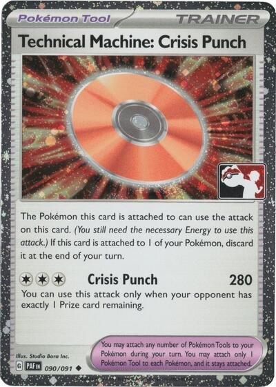 Technical Machine: Crisis Punch | 090/091 | Holofoil | Prize Pack Series Cards