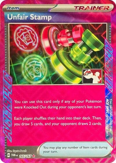 Unfair Stamp | 165/167 | Holofoil | Prize Pack Series Cards