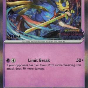 Zacian (Prerelease) [Staff] | 15 | Holofoil | ME: Mega Evolution Promo