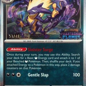 Toxtricity (Prerelease) [Staff] | 17 | Holofoil | ME: Mega Evolution Promo