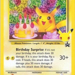 ______’s Pikachu 24/53 Holofoil Celebrations: Classic Collection ______’s Pikachu 24/53 Holofoil Celebrations: Classic Collection