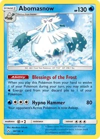 Abomasnow | 38/156 | Reverse Holofoil | SM - Ultra Prism