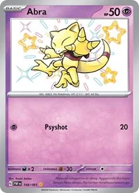 Abra | 148/091 | Holofoil | SV: Paldean Fates