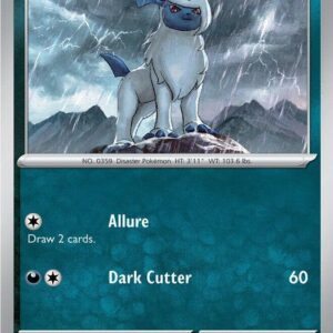 Absol 063/094 Reverse Holofoil ME02: Phantasmal Flames Absol 063/094 Reverse Holofoil ME02: Phantasmal Flames