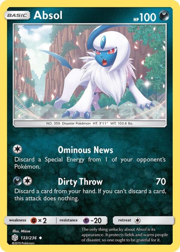 Absol 133/236 Normal SM – Cosmic Eclipse