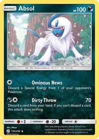Absol | 133/236 | Reverse Holofoil | SM - Cosmic Eclipse