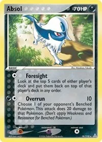 Absol | 18/110 | Normal | Holon Phantoms