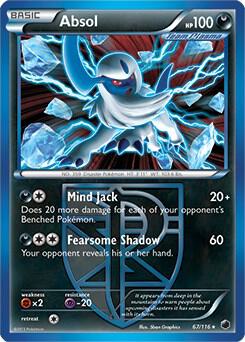 Absol 67/116 (Moltres Legendary Battle Deck) 067/116 Normal Deck Exclusives