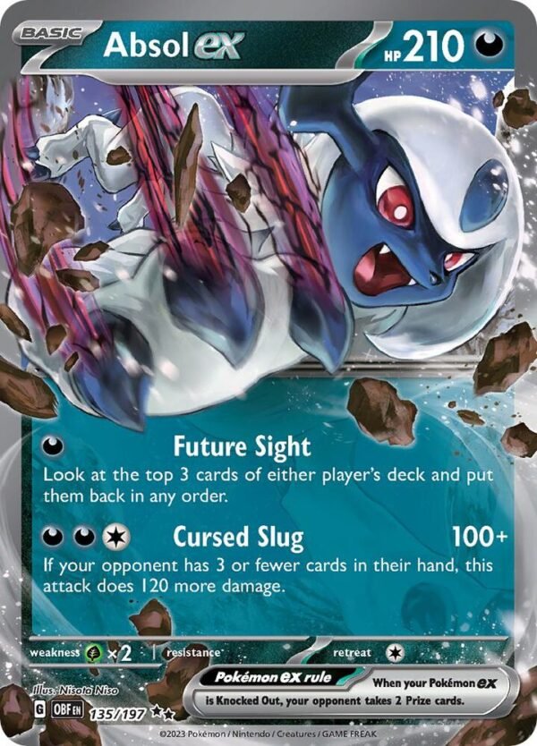 Absol ex 135/197 Holofoil SV03: Obsidian Flames Absol ex 135/197 Holofoil SV03: Obsidian Flames