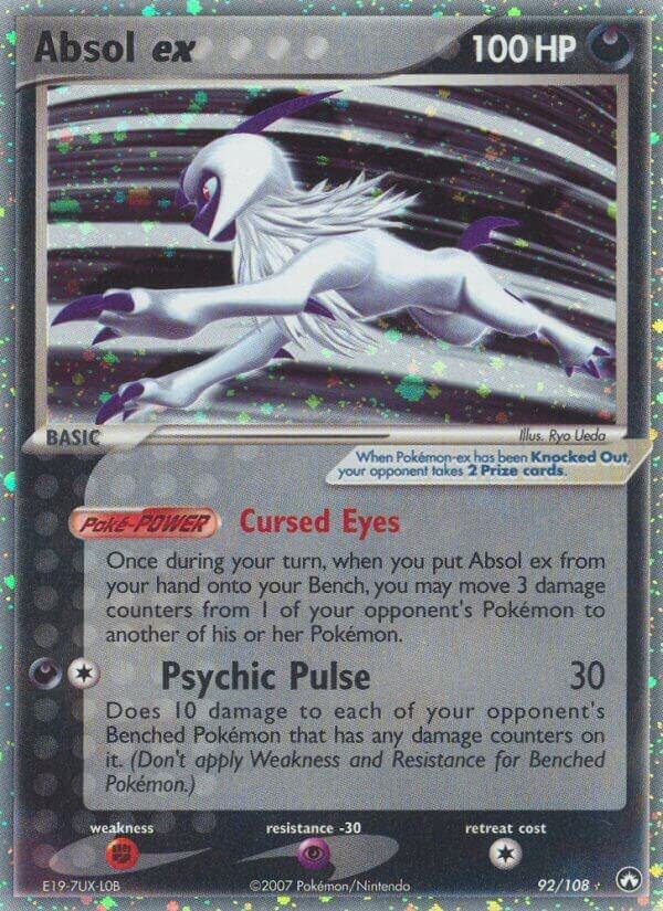 Absol ex 92/108 Holofoil Power Keepers Absol ex 92/108 Holofoil Power Keepers