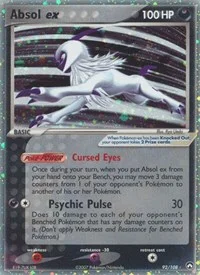 Absol ex | 92/108 | Holofoil | Power Keepers